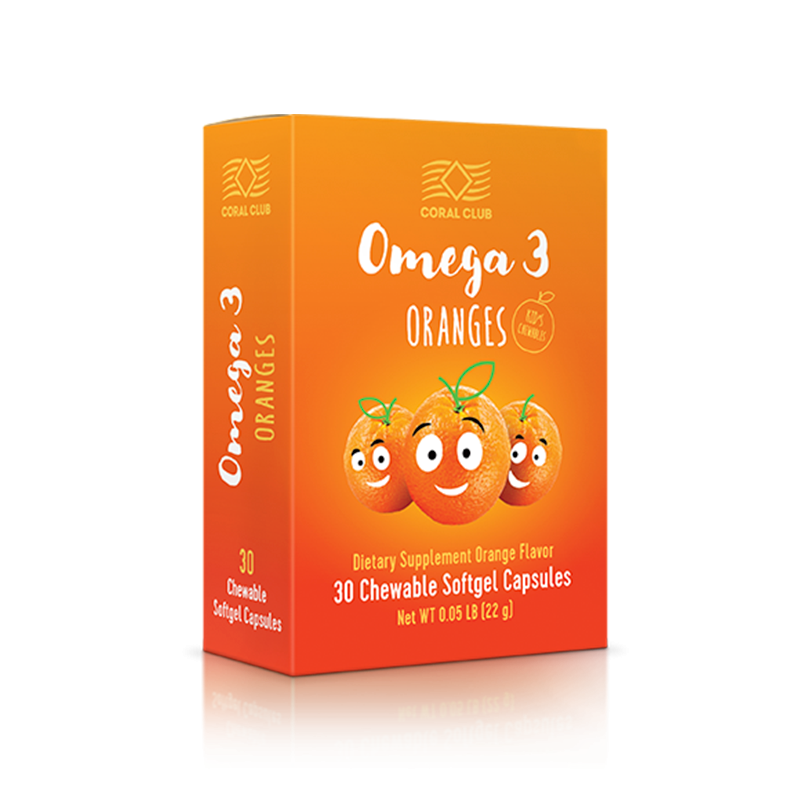 Omega-3 (portocală) pentru copii